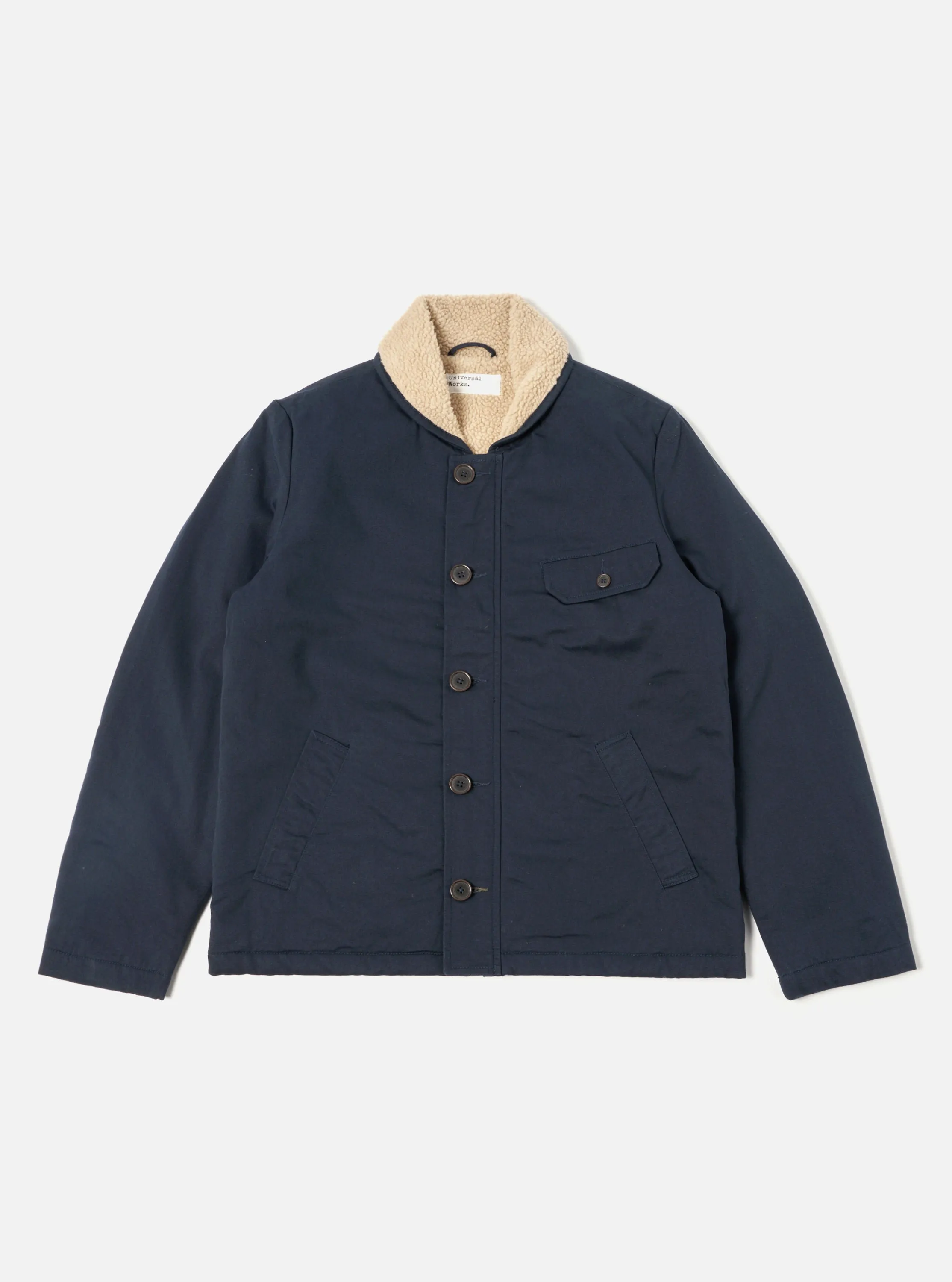 Universal Works N1 Jacket in Navy Twill