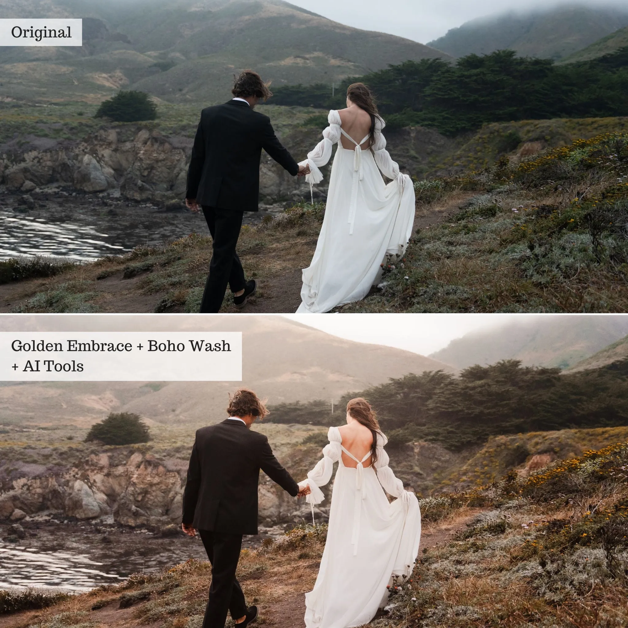 Weddings Pro Workflow Lightroom Presets for Mobile & Desktop