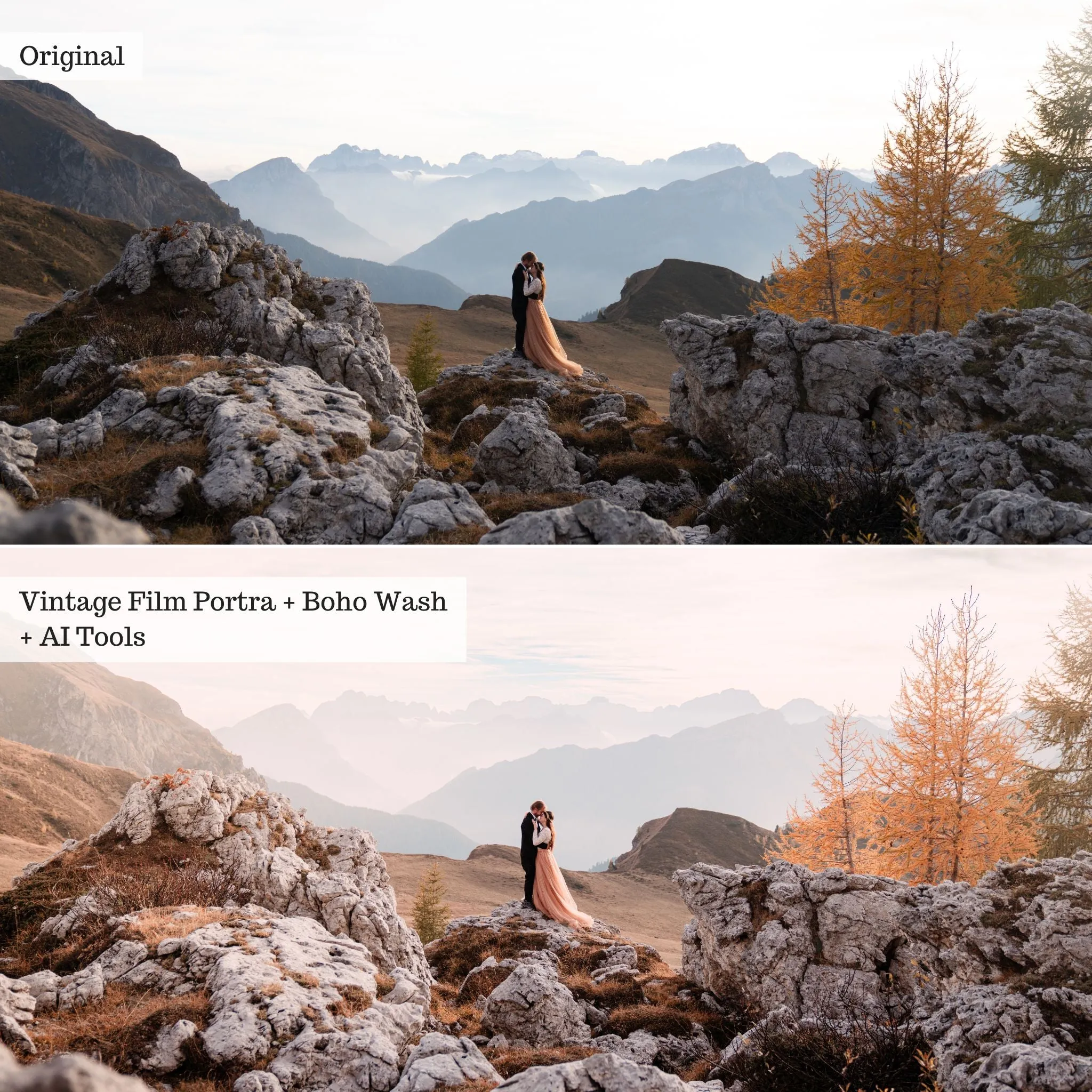 Weddings Pro Workflow Lightroom Presets for Mobile & Desktop