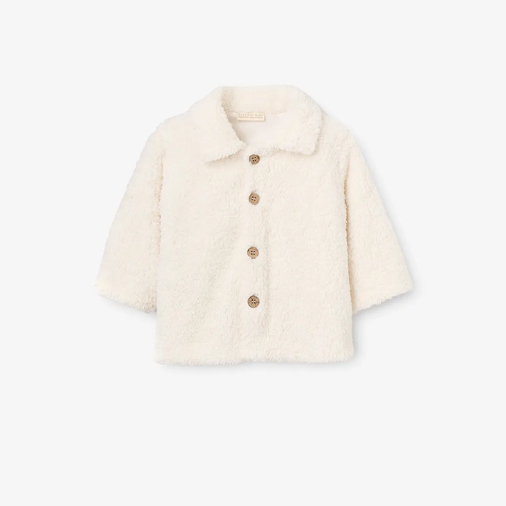 Whisper White Sherpa Teddy Coat