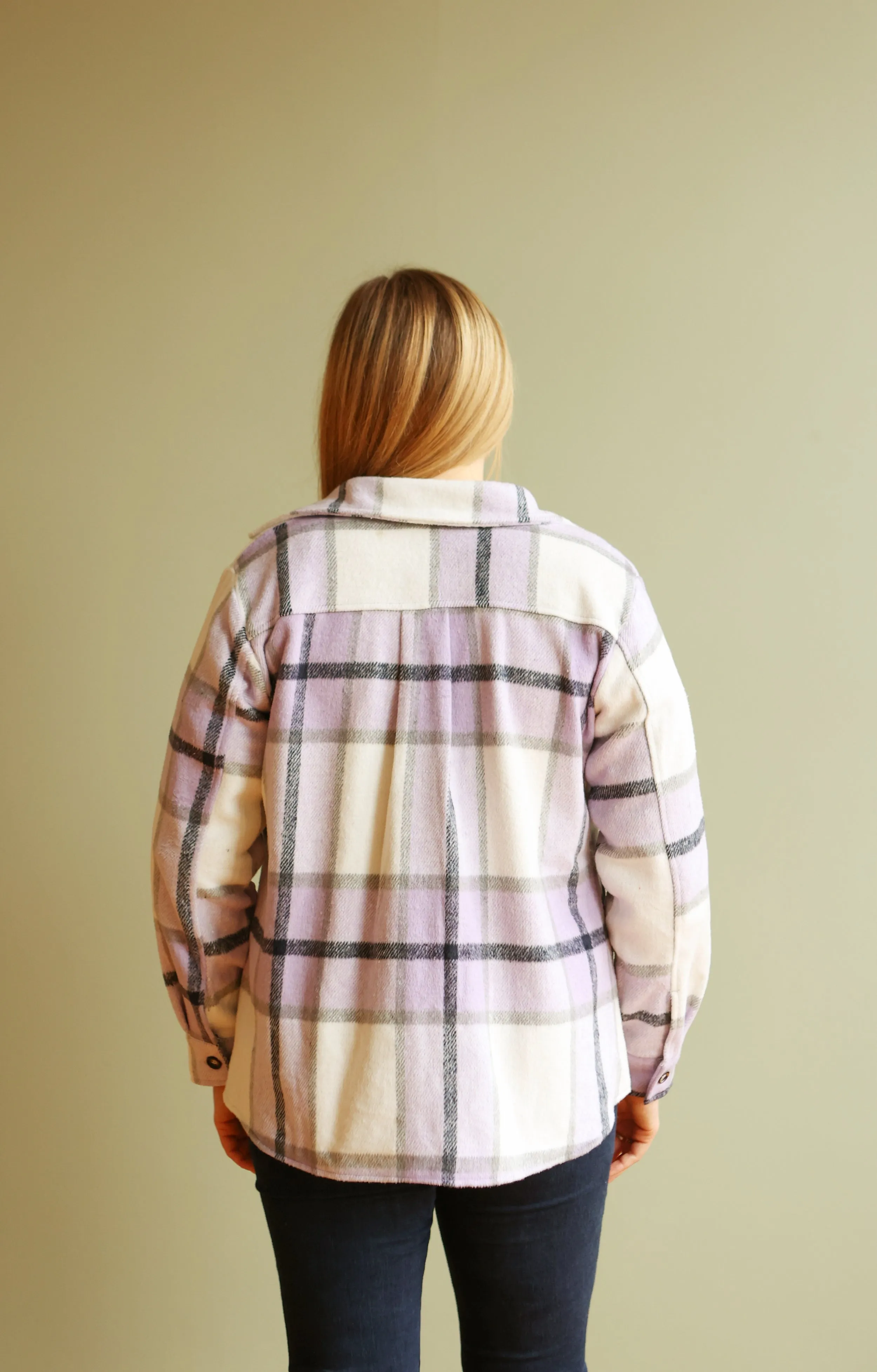 WHISTLER Plaid Shacket