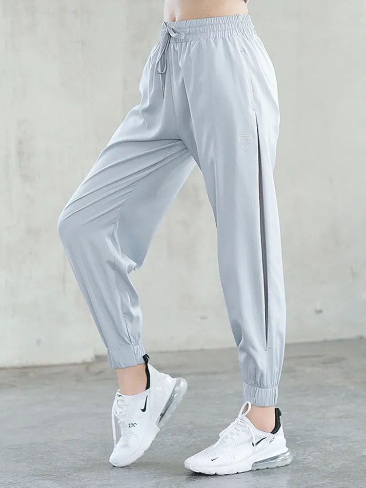 Women Sweatpants, Ultralight, Elastic, Waterproof - Mesh on Side