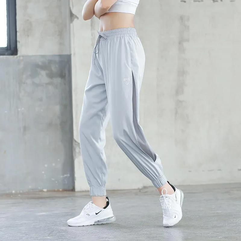 Women Sweatpants, Ultralight, Elastic, Waterproof - Mesh on Side