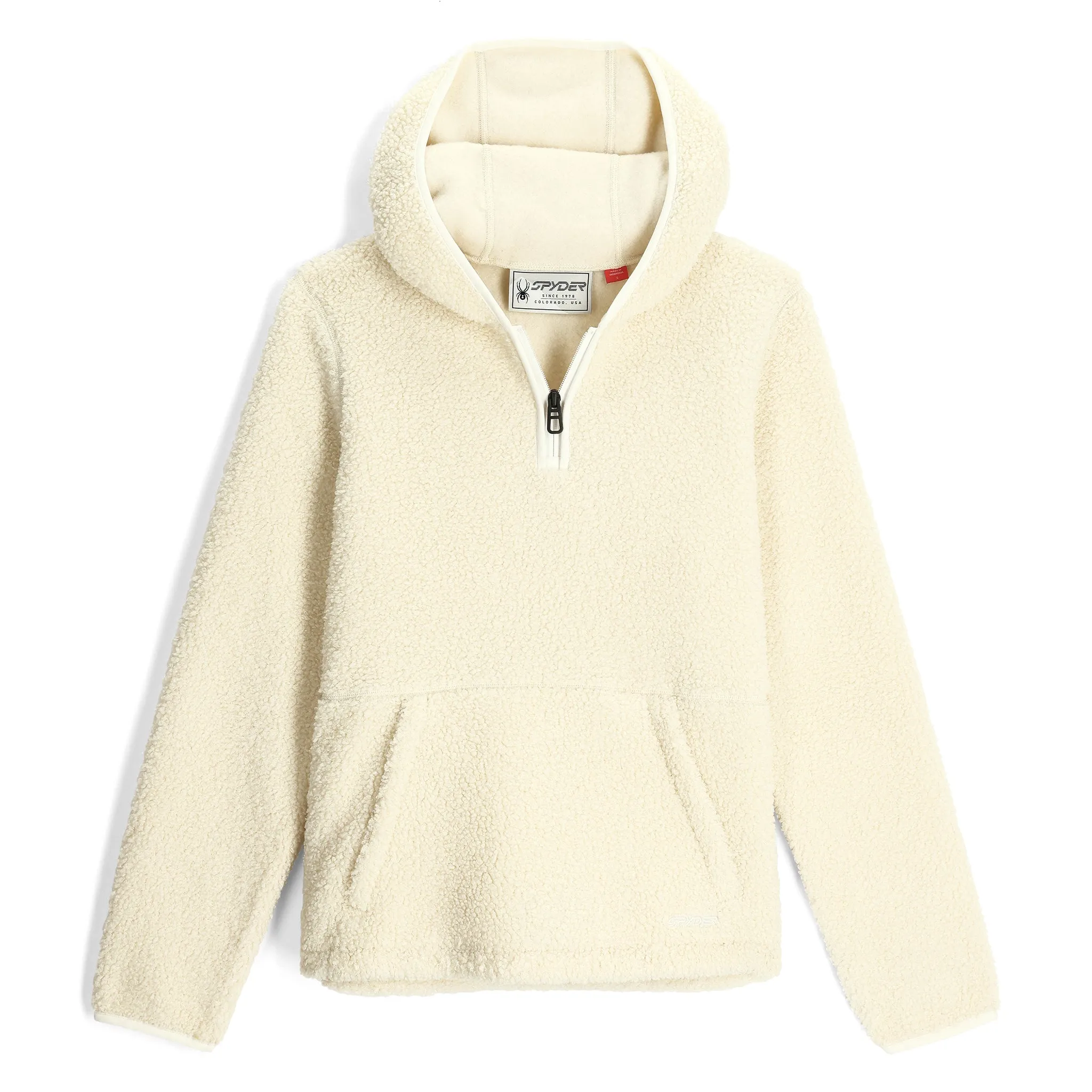 Womens Cloud Fleece Hoodie - Vanilla Latte