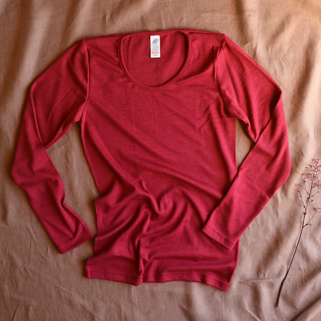 Women's Merino Wool/Silk Long Sleeve Top