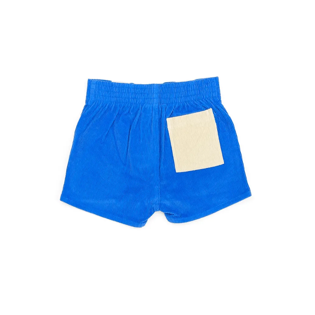 Women's Two-Tone Short - Blue/Sand