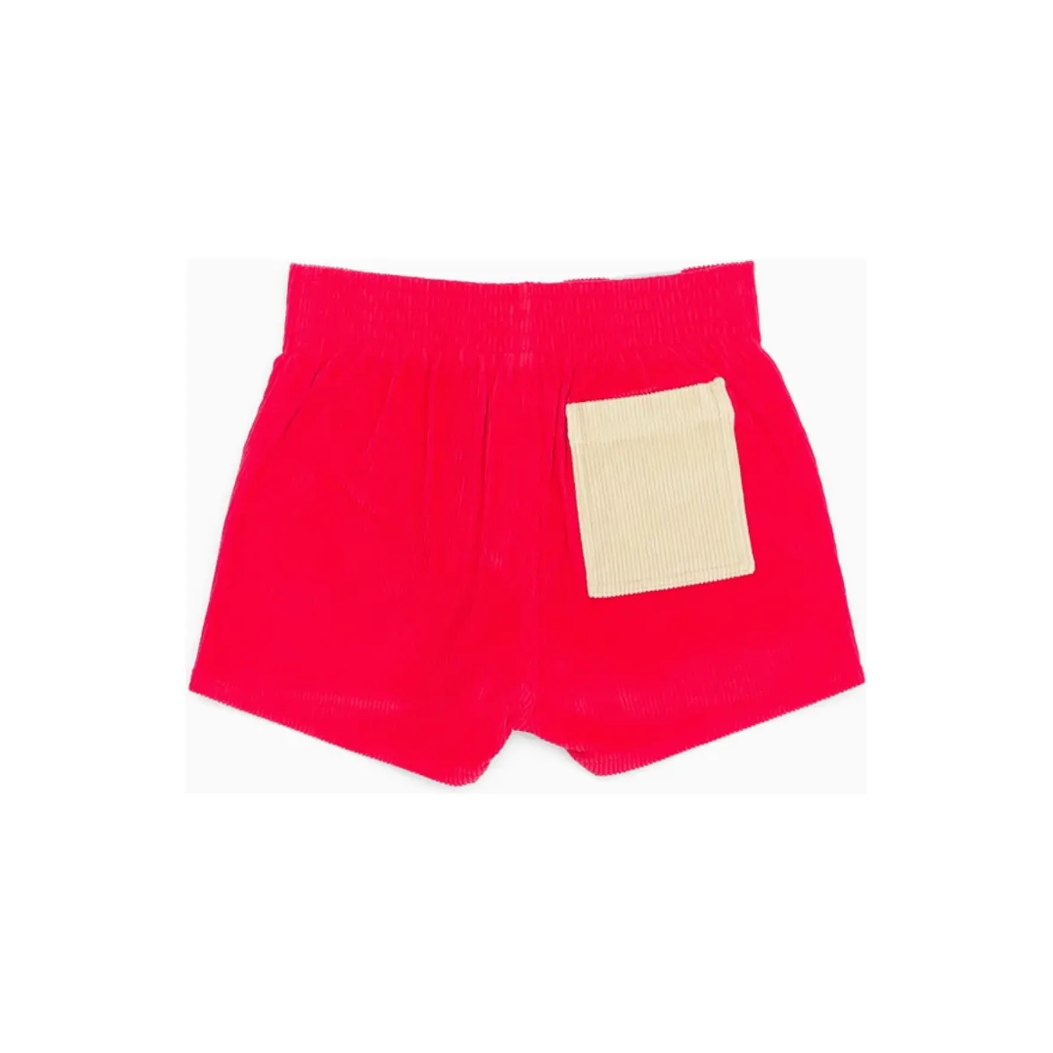 Women's Two-Tone Short - Red/Sand