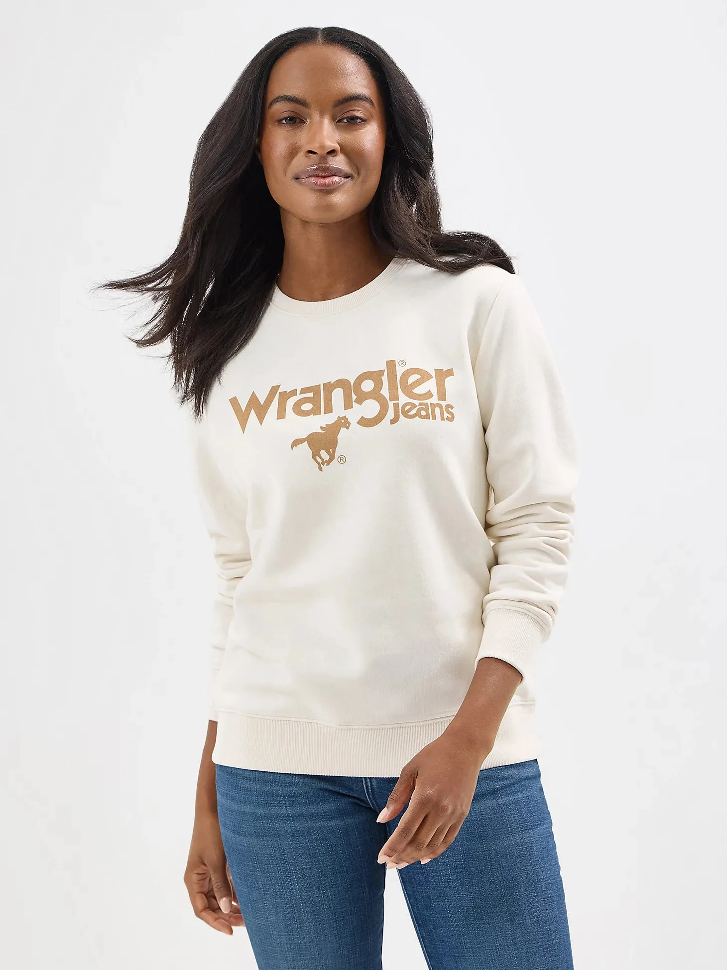 Women's Wrangler Jeans Crew Sweatshirt